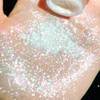 White Glitter Eyeshadow Loose Powder Bling Under Eye Shadow Y2K Makeup