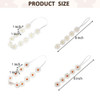 Nuosyi 4Pcs Baby Girls Daisy Flower Bows Headbands Spring Outdoor Hair Band Handmade Hair Accessories For Kids Toddlers Infants Newborn