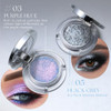 Hosaily Chameleon Purple Blue Glitter Eyeshadow Multichrome Color Shifting Single Eyeshadow Holographic Sparkling Inner Corner Eye