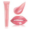 O Cheal Hydrating Lip Oil For Women Tinted Lip Gloss With Plumping Pink