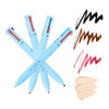 4 In 1 Multi Functional Makeup Pen 4 Colors All In One Makeup Pen With Eyeliner Eyebrow Lip Liner Highlighter Waterproof Long Lasting Touch