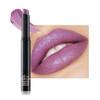 Purple Metallic Lipstick For Women Lightweight Comfortable Non Drying Shimmer Frosted Lipstick Glitter Lip Gloss Stain Long Lasting
