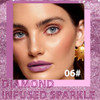 Purple Metallic Lipstick For Women Lightweight Comfortable Non Drying Shimmer Frosted Lipstick Glitter Lip Gloss Stain Long Lasting