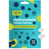 Zlum Pimple Patches Invisible Hydrocolloid Spot Stickers With Niacinamide And Salicylic Acid Waterproof Ultra Thin Day And Night Use 72