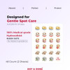 Dot And Done Hydrocolloid Pimple Patches For Face 48 Count 12 Mm Round Acne Spot Dots Cute Dog Designs Cute Pimple Patch For Teen Girls