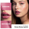 Kaely Mauve Honey Lipstick Tinted Lip Balm Hydrating Shine Lipstick For Women Dry Lips Moisturizing Nourishing Glossy Lip Gloss Stain Makeup