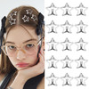 15Pcs Star Hair Clips Snap Hair Barrettes For Women 2000S Y2K Non Slip Star Hair Accessories Silver Metal Cute Hair Clips