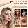 Eyebrow Pen Makeup For Women Waterproof Eyebrow Pencil Last All Day Microblading Brow Pen For Natural Eyebrows Hairlike Eyebrow Pen Dark