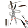 Aaiffey 2 In 1 Magic Eyebrow Pencil Microblading 4 Fork Tip Liquid Eyebrow Pen With Eyebrow Brush Gel Waterproof Eyebrow Pencil Create