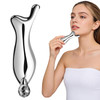 4 In 1 Gua Sha Facial Tools Face Roller Lymphatic Drainage Eye Massager Stainless Steel Face Ice Roller To Reduce Puffiness And Eye Strain