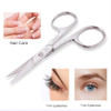 Zizzlon Nail Scissors Curved Micro Serrated For Men And Women