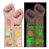 Partywind Glow Easter Temporary Tattoos For Kids