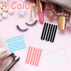 24 Pcs Lash Lift Ribbon Kit Silicone Pads Tool Soft Reusable Perm Rods Eyelash Lifting Compensator Tapes Makeup Beauty Tool 4 Colors