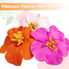 3Pcs Hawaiian Flower Hair Clips Plumeria Hibiscus Hair Clip For Women