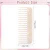 Salbsever Tortoise Shell Wide Tooth Detangling Comb For Women Large Handmade Comb For Curly Wet Dry Straight And Long Hair