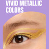 Onarisae Waterproof Eyeliner Metallic Satin Finish Liquid Eye Liner Pencil Colorful High Pigmented Shimmer Purple