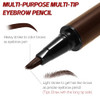 Apooliy Waterproof Eyebrow Pen Long Lasting Eyebrow Pencil Creates Hair Like Natural Looking 3D Eyebrows Eye Brow Makeup Pen For Women