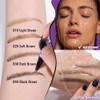 Ucanbe Eyebrow Pen Dual Curved Eyebrow Pencils For Women 2 In 1 Brow Pencil With 2 Fork Tip And Precise Brush Tip For Natural Hair Like