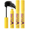 3Pcs Bubbl Mascara Waterproof And Smudge Formula For Thick Defined Lashes