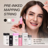 Curacoro Brow Mapping String 30M Pre Inked Bamboo Charcoal Pink