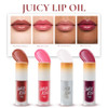 Ruby Vibe Co Tinted Lip Oil Hydrating Non Sticky Long Lasting Lip Gloss Nourishing And Moisturizing For Soft Plump Lips