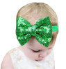 Koolgil Baby Girl S Lovely Sequins Bowknot Headband Toddler Hairband For Photography Travel Party Festivals Black One Size