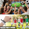 Nogeqi 10Pcs Soccer Hair Ties Elastic No Crease Ribbon