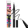 Jutqut Black Waterproof Liquid Eyeliner Long Lasting Eye Liner With Ultra Fine Brush Tip For Precise Finish Smudge Proof Transfer Resistant