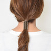 Spiral Hair Tie Braid Ponytail Band Stylish Phone Cord Hair Coils No Crease Ponytail Holders For Women Girls Long Curly Pony Tail