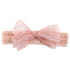 Rannyrena Cute Lace Bow Baby Girls Headbands White Knot Headband Soft Chiffon Hair Band For Newborn Infant Toddler Kids Hair Accessories