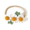 Agkvw Felt Daisy Baby Headband Two Groovy And Wild One Party Accessories Woodland Baby Headbands New Born Shooting Props Half Birthday
