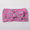 Bbtdin Baby Girls Soccer Headband Turban Infant Football Hairband Bowknot Newborn Soccer Bow Headwarp Btb10 A3