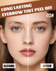 Easy Peel Off Eyebrow Gel Brown Tattoo Eyebrow Gel Easy Peel Off Makeup