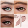 Long Lasting Eyeshadow Stick Waterproof Cream Eye Shadow Sticks Pencil With Built In Sharpener And Blending Brush Natural Finish Easy
