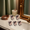 5Pcs Mini Metal Hair Claw Clips For Women Mini Metal Hair Claw Clips Bronze Clamp Side Bangs Clip Hair Styling Tool Hairpins Hair