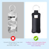 Gerkia Two Piece Chapstick Holder Keychain Cute Leather Women And Men Lip Balm Holder Lipstick Key Chain