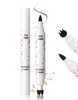 Erinde Freckle Stamp Liquid Eyeliner Pen Dual Ended Fake Freckle And Black Eye Liner Long Lasting Quick Dry Waterproof Faux Freckles Stamp