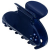 Camila Paris Cp3428 French Hair Clips For Women 2.75 Medium Claw Clips For Thick Hair Dark Blue Claw Clip With Premium Crystals Strong Hold