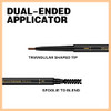 3Pcs Waterproof Eyebrow Pencil Dark Brown Premium Eye Brow Pencil Brn With Spoolie Brush Longwearing For Perfect Brows Professional