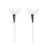 2 Pcs Mascara Guard Shields Eyelash Eyeline Eyeshadow Shield Guard Silicone Reusable Eye Makeup Tool Upper Lower Eye Guards To Prevent