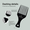 Beardbonnet Sandalwood Wooden Beard Pick Plus Hair Detangle For Women And Men Natural Anti Static Wood For Detangling And Styling Wet Or Dry