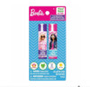 Barbie 2 Lip Balm With Flavors Include Blue Blueberry And Pink Cotton Candy Lip Balm On Card 2 Shimmery Lip Balms