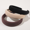 Ivyu Padded Headbands For Women 3 Pcs Diademas Para Mujer De Moda Fashion Headband Hair Bands Neutral Puffy Headband