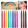 Liquid Vegan Eyeliner Colorful Neon Eyeliner Pencil Long Lasting Waterproof Smudge Proof Sharp Tip Quick Dry Easy Cleansing Makeup Gift For