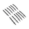 12Pcs Black Vintage Hair Pins Mini Bobby Pins Fashion Bb Clip Invisible Bangs Clip Small Bobby Pins For Women And Girls Decorative Wedding