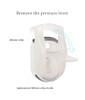 Ginalaia Travel Size Eyelash Curlers Mini Portable Small Eyelash Curler Wide Angle Design For Flexible Use And Rounded Not Hurt Eyelashes