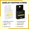 Queejoy Black And White Eyebrow Mapping String 2 Pack Pre Inked Thread