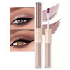 Miasarah Rosy Brown Liquid Eyeshadow Matte Double Ended Glitter Metallic Eyeshadow Pencil Primer Base Quick Drying Waterproof Long Lasting