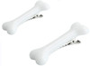 2Pcs White Dog Bone Hair Clips Hairpins Barrette Punk Personality Women Lovely Hair Band Decoration Design Headwear Hair Clips
