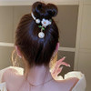 Hair Clips Claw Camellia Flower Circle Non Slip Hair Clip Strong Hold Jaw Clips For Thick And Thin Hairs Hair Accessories For Women